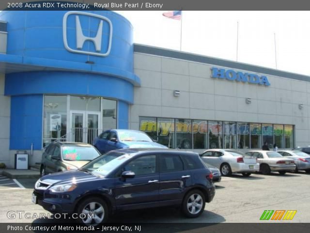 2008 Acura RDX Technology in Royal Blue Pearl