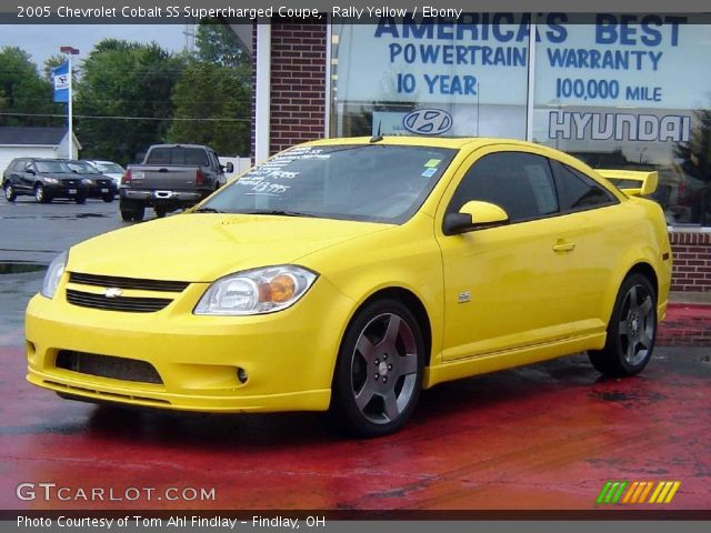 2005 Chevrolet Cobalt SS Supercharged Coupe in Rally Yellow
