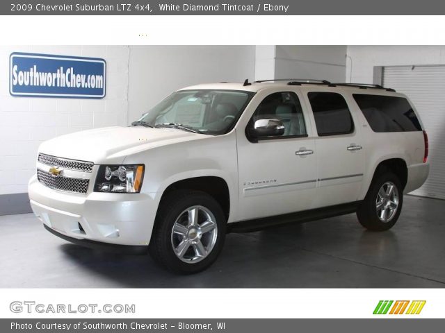 2009 Chevrolet Suburban LTZ 4x4 in White Diamond Tintcoat