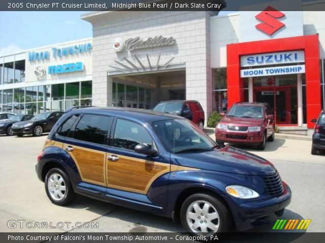 2005 Chrysler PT Cruiser Limited in Midnight Blue Pearl