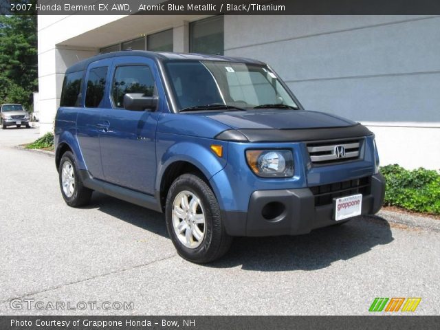 2007 Honda Element EX AWD in Atomic Blue Metallic