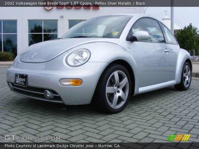 2002 Volkswagen New Beetle Sport 1.8T Coupe in Reflex Silver Metallic