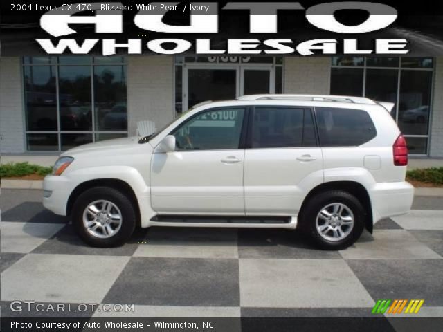 2004 Lexus GX 470 in Blizzard White Pearl