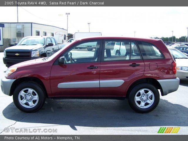 2005 Toyota RAV4 4WD in Salsa Red Pearl