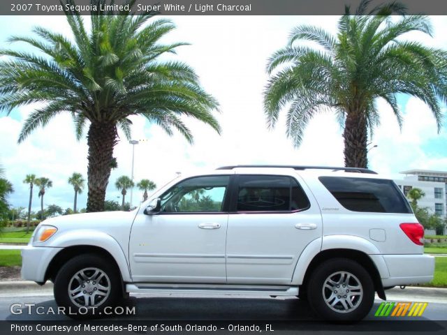 2007 Toyota Sequoia Limited in Super White