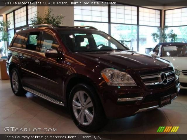 2010 Mercedes-Benz GL 450 4Matic in Barolo Red Metallic