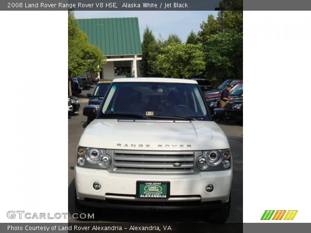 2008 Land Rover Range Rover V8 HSE in Alaska White