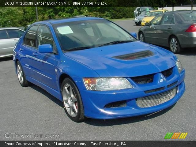2003 Mitsubishi Lancer Evolution VIII in Blue By You