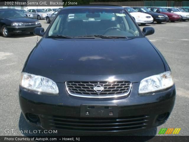 2002 Nissan Sentra GXE in Blackout