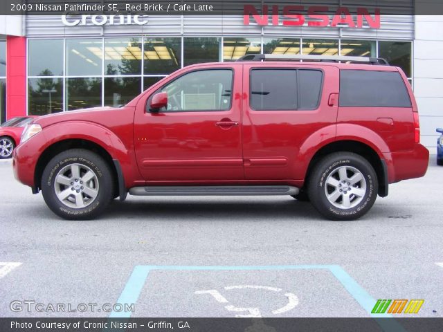 2009 Nissan Pathfinder SE in Red Brick