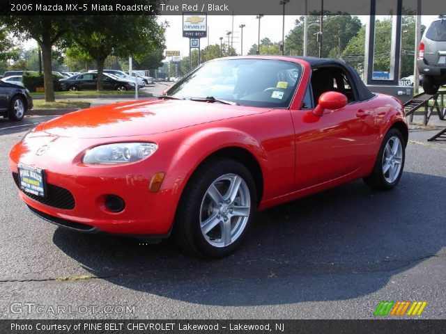 2006 Mazda MX-5 Miata Roadster in True Red