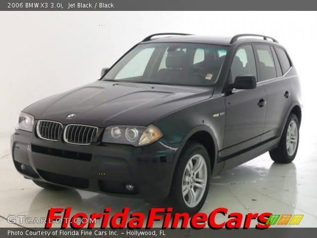 2006 BMW X3 3.0i in Jet Black