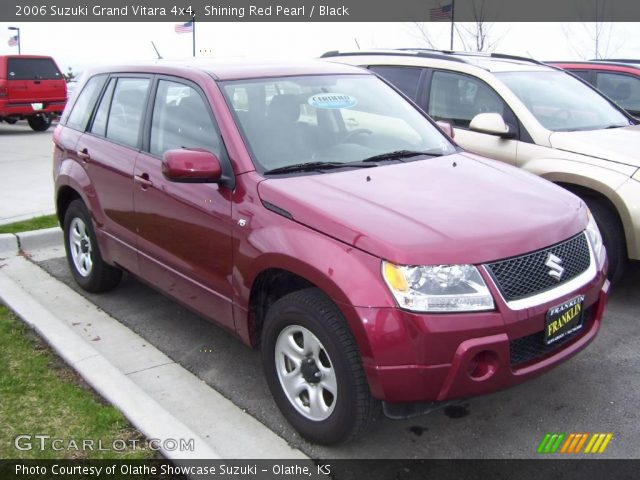 2006 Suzuki Grand Vitara 4x4 in Shining Red Pearl