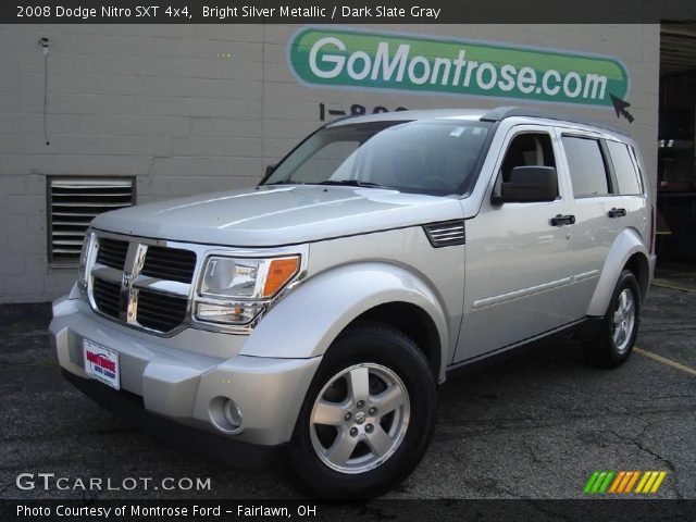2008 Dodge Nitro SXT 4x4 in Bright Silver Metallic