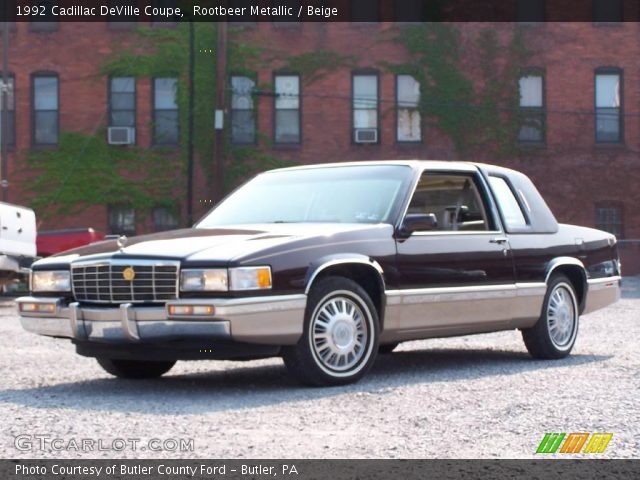 1992 Cadillac DeVille Coupe in Rootbeer Metallic