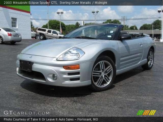 2003 Mitsubishi Eclipse Spyder GTS in Sterling Silver Metallic