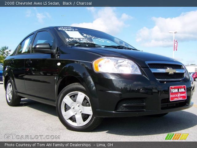 2008 Chevrolet Aveo LS Sedan in Black