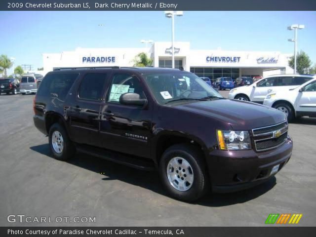 2009 Chevrolet Suburban LS in Dark Cherry Metallic