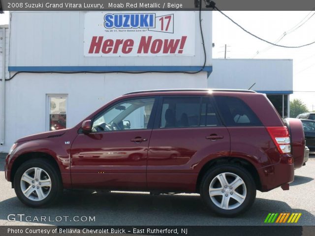 2008 Suzuki Grand Vitara Luxury in Moab Red Metallic