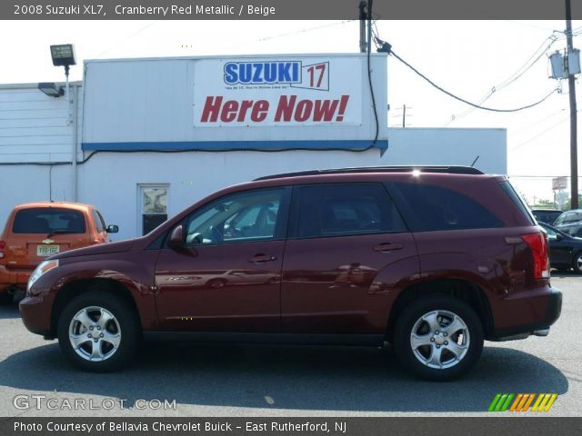 2008 Suzuki XL7  in Cranberry Red Metallic