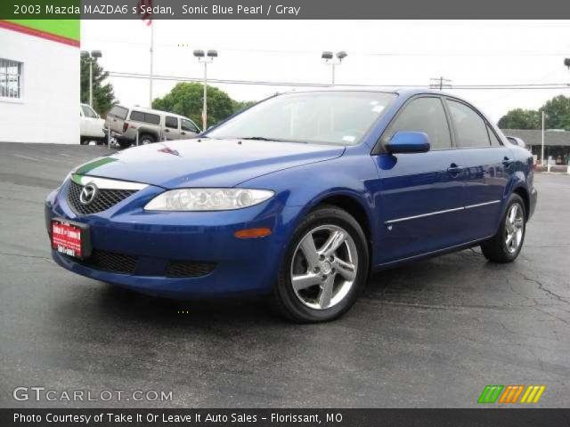 2003 Mazda MAZDA6 s Sedan in Sonic Blue Pearl