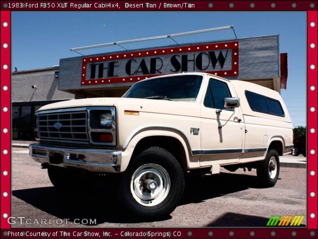 1983 Ford F350 XLT Regular Cab 4x4 in Desert Tan