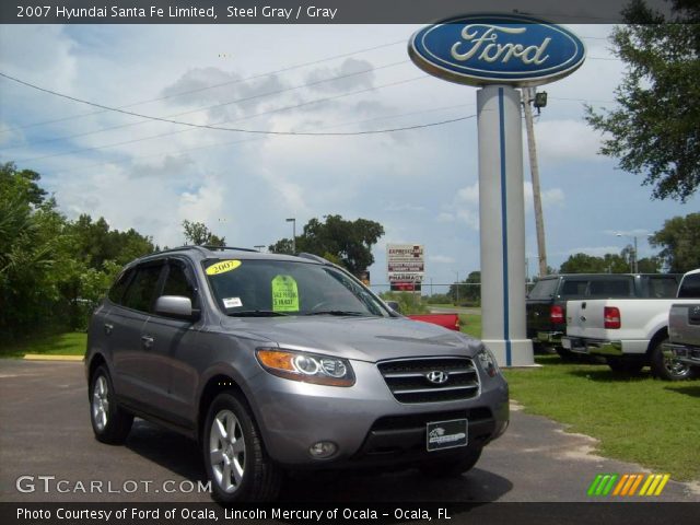 2007 Hyundai Santa Fe Limited in Steel Gray