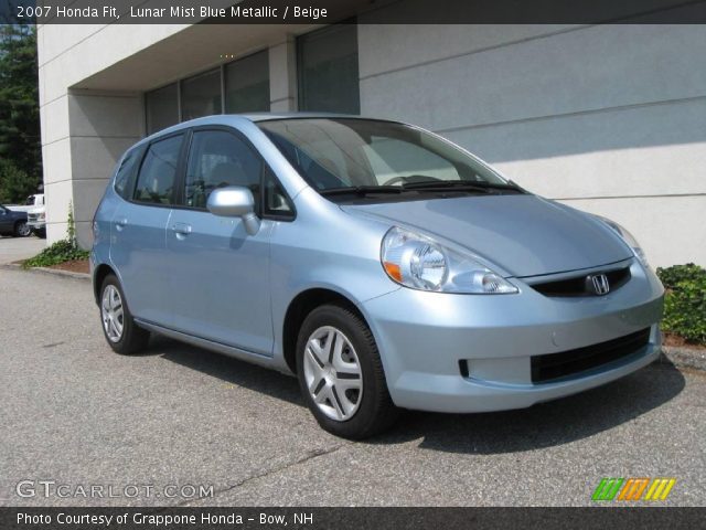 2007 Honda Fit  in Lunar Mist Blue Metallic