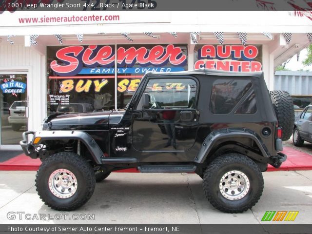 2001 Jeep Wrangler Sport 4x4 in Black