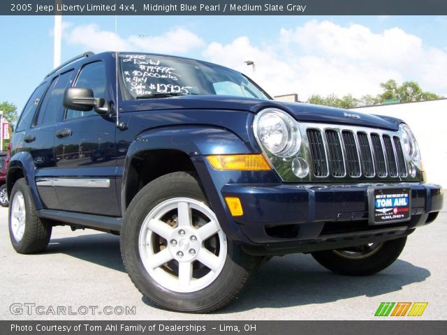 2005 Jeep Liberty Limited 4x4 in Midnight Blue Pearl
