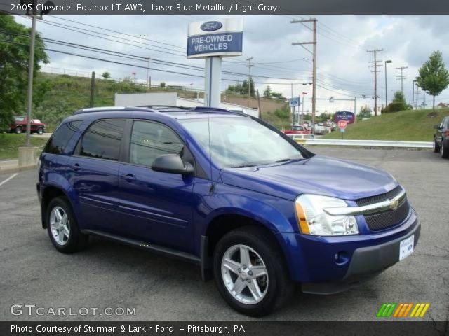 2005 Chevrolet Equinox LT AWD in Laser Blue Metallic