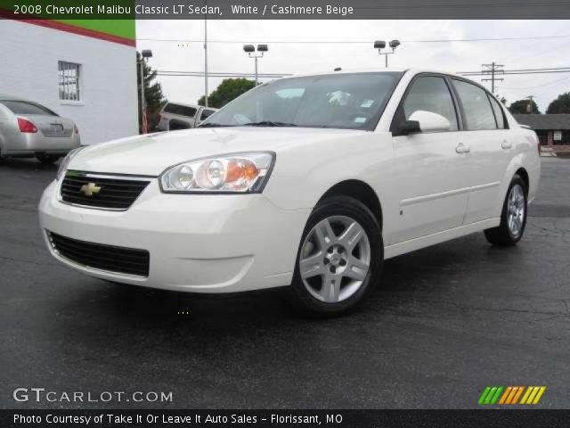 2008 Chevrolet Malibu Classic LT Sedan in White