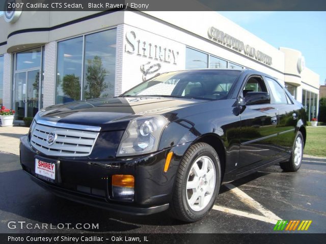 2007 Cadillac CTS Sedan in Black Raven