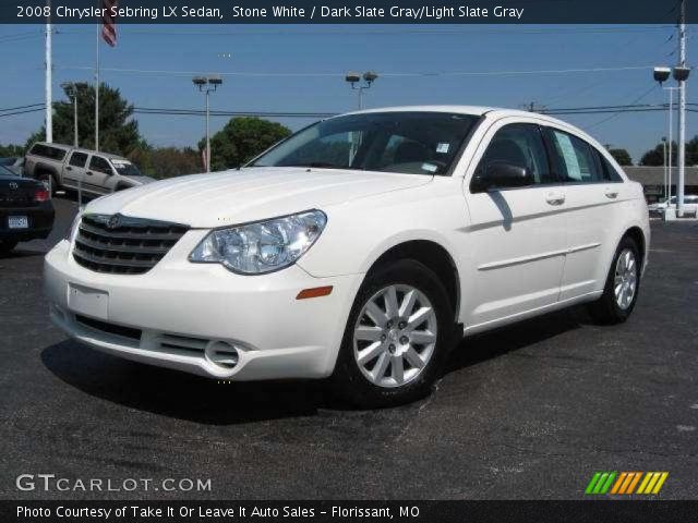 2008 Chrysler Sebring LX Sedan in Stone White