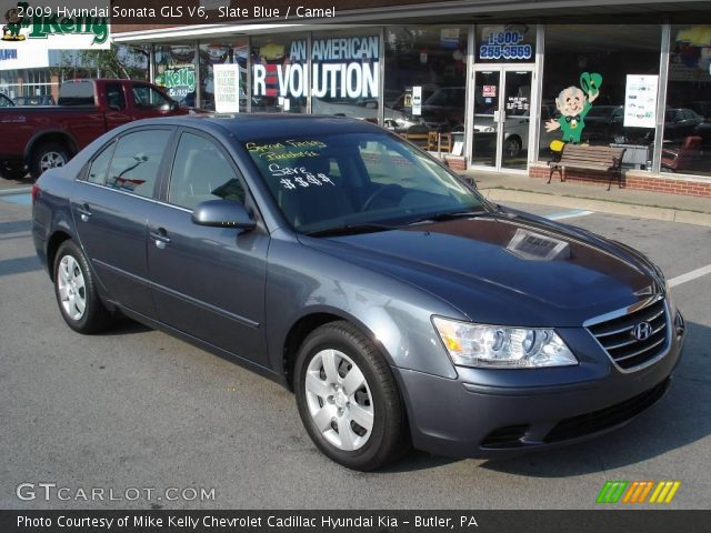 2009 Hyundai Sonata GLS V6 in Slate Blue