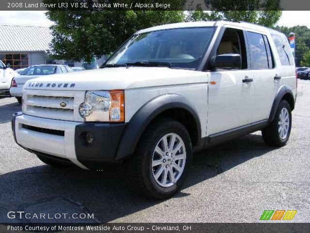 2008 Land Rover LR3 V8 SE in Alaska White