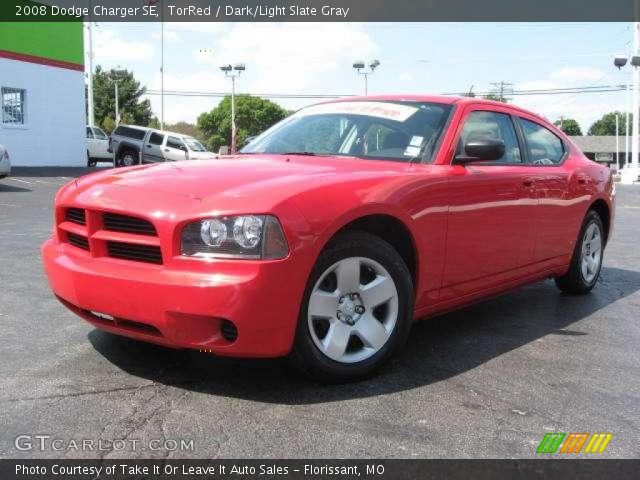 2008 Dodge Charger SE in TorRed