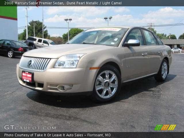 2008 Mercury Sable Premier Sedan in Dune Pearl Metallic