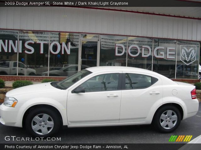 2009 Dodge Avenger SE in Stone White