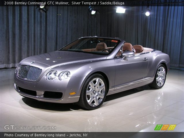 2008 Bentley Continental GTC Mulliner in Silver Tempest