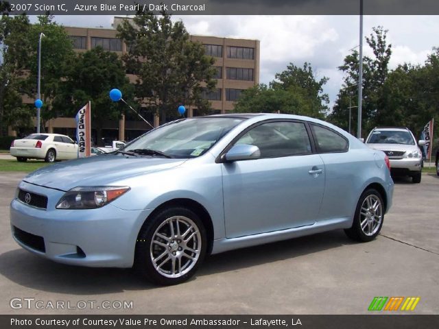 2007 Scion tC  in Azure Blue Pearl