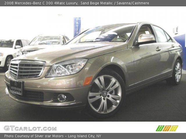 2008 Mercedes-Benz C 300 4Matic Luxury in Sand Beige Metallic