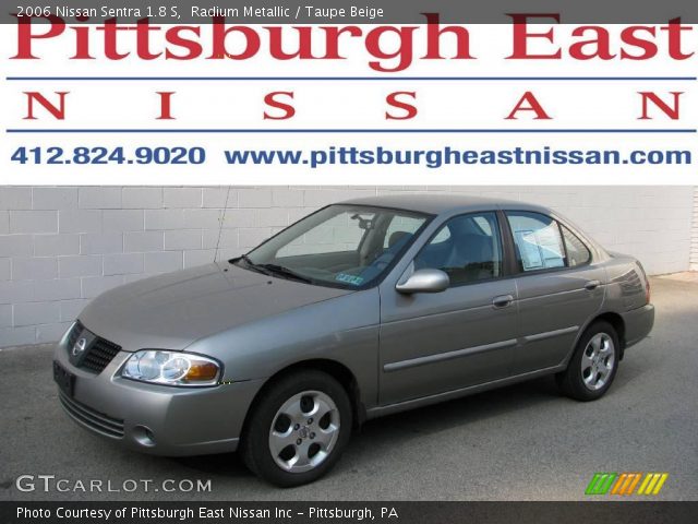 2006 Nissan Sentra 1.8 S in Radium Metallic