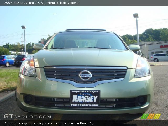 2007 Nissan Altima 2.5 SL in Metallic Jade