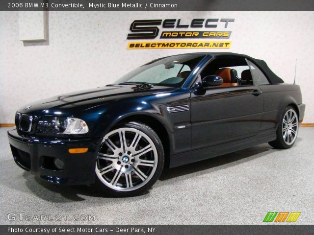 2006 BMW M3 Convertible in Mystic Blue Metallic