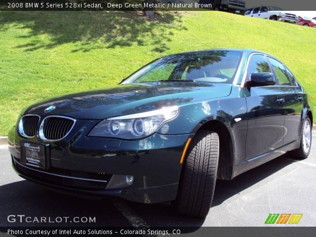 2008 BMW 5 Series 528xi Sedan in Deep Green Metallic