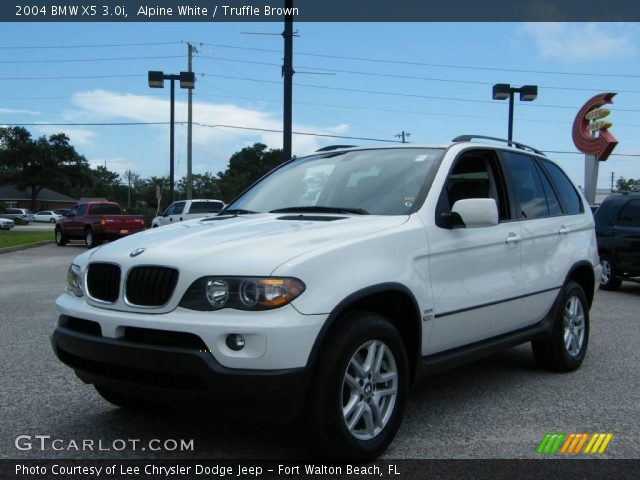 2004 BMW X5 3.0i in Alpine White