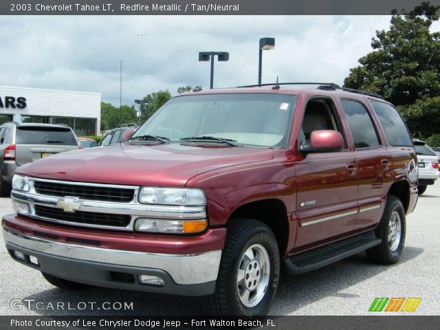 2003 Chevrolet Tahoe LT in Redfire Metallic