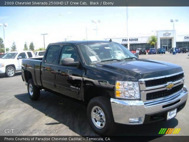 2009 Chevrolet Silverado 2500HD LT Crew Cab in Black