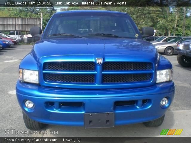 2001 Dodge Ram 1500 SLT Club Cab 4x4 in Intense Blue Pearl